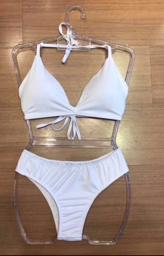 Biquini aviador asa delta com bojo moda praia verão